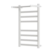 Полотенцесушитель электрический Point 500х800 Меркурий с полкой П7, белый PN83858PW