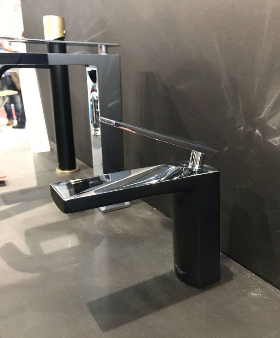 Приобрести boheme смеситель для раковины venturo, черный\хром 371-b