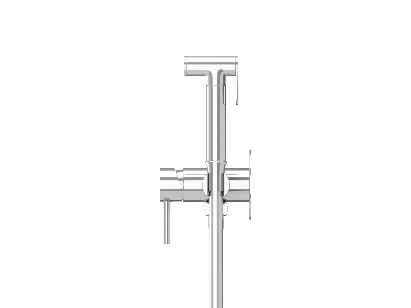 Приобрести hayzburg встраиваемый смеситель с гигиеническим душем, хром hb-2005ch