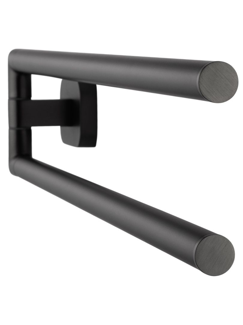 Приобрести полотенцедержатель поворотный wonzon & woghand graffity, темный графит (ww-9331)