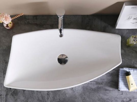 Приобрести раковина накладная ceramalux 68 см 78121