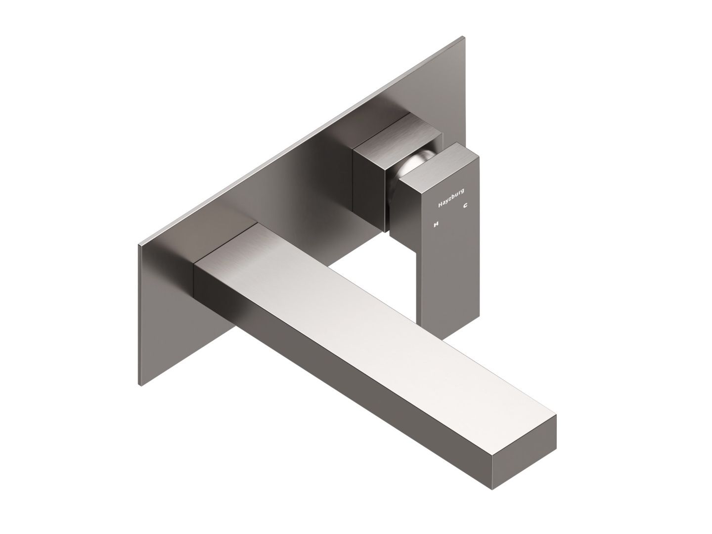 Приобрести hayzburg настенный смеситель для раковины, никель hb-1003bn