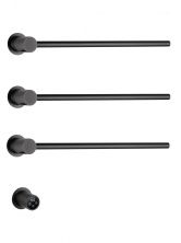 Полотенцесушитель электрический встраиваемый WONZON & WOGHAND HAMBURG, Темный графит (WW-AL313-GM)