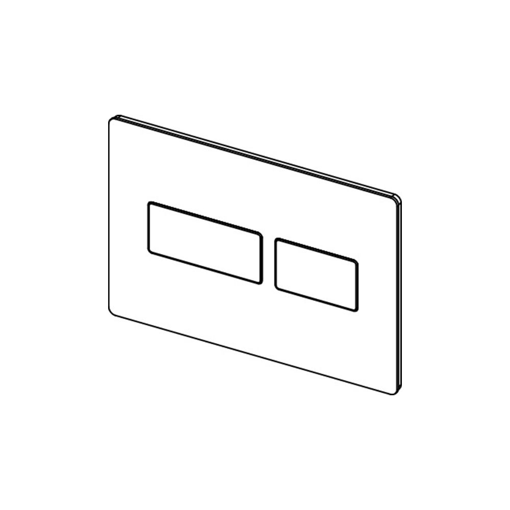Приобрести tece кнопка смыва solid для инсталляции, белая глянцевая 9240432