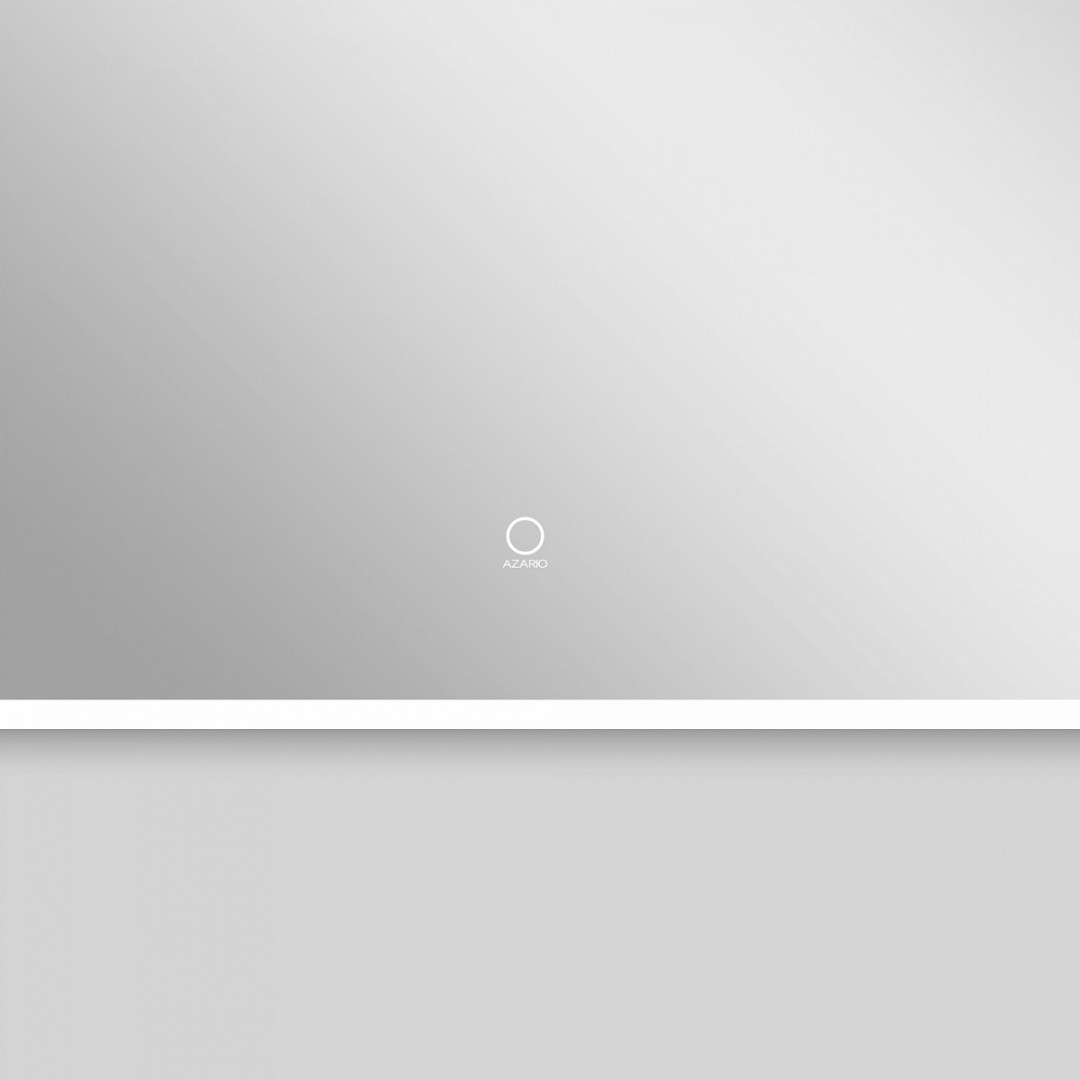 Приобрести azario зеркало 60х80 см, белый, сенсорный выключатель, диммер, az-z-061cs