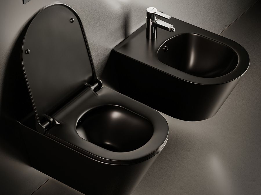 Приобрести boheme биде подвесное avva bello, черное 974-b