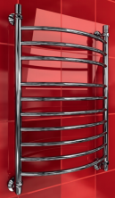 Двин Полотенцесушитель J П10 500x800 мм лесенка, водяной, хром 4627085981732