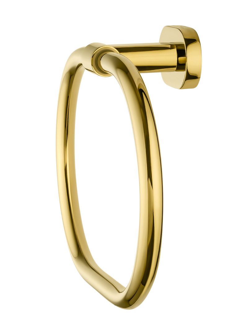 Приобрести кольцо для полотенец wonzon & woghand first, глянцевое золото (ww-8423-lg)