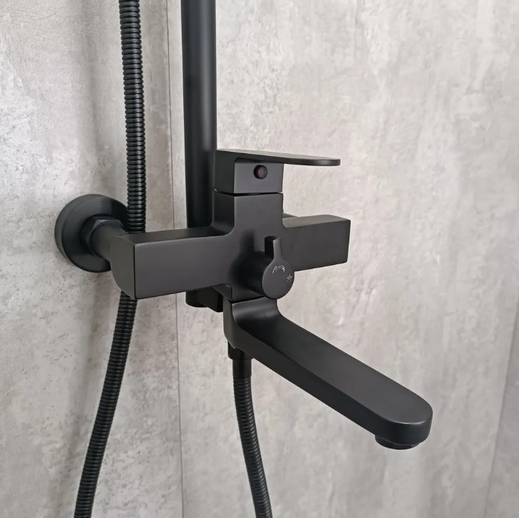 Приобрести душевая система vieir camomilla 1500 мм, черный v283562c