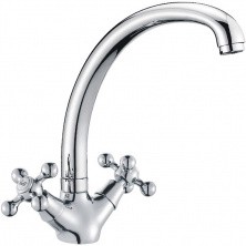 HAIBA Смеситель для кухни 249мм, хром HB-4719