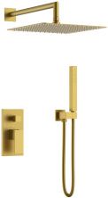 Boheme Душевая система Qubic, встраиваемая, бронза 474-3-BR