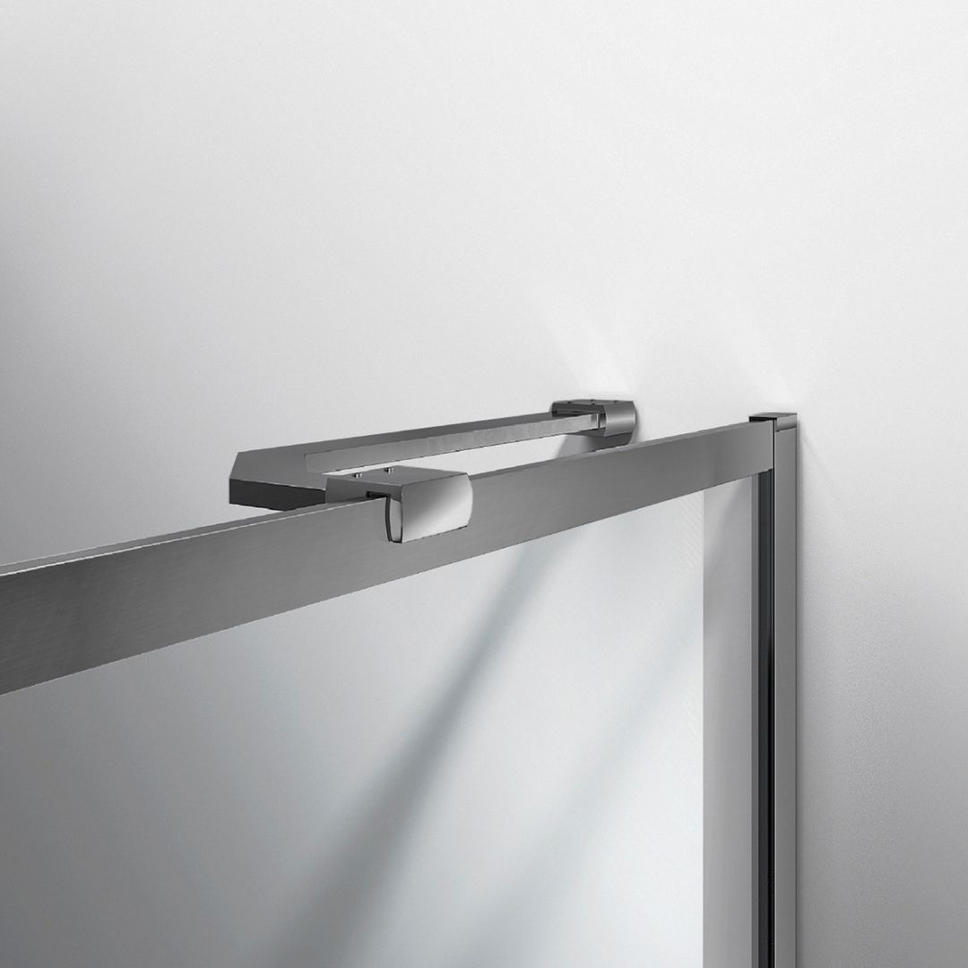 Приобрести vincea шторка на ванну 70 см, прозрачное, оружейная сталь vsb-41700clgm