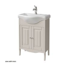 Caprigo Тумба с раковиной GENOVA 65 см, светло бежевая