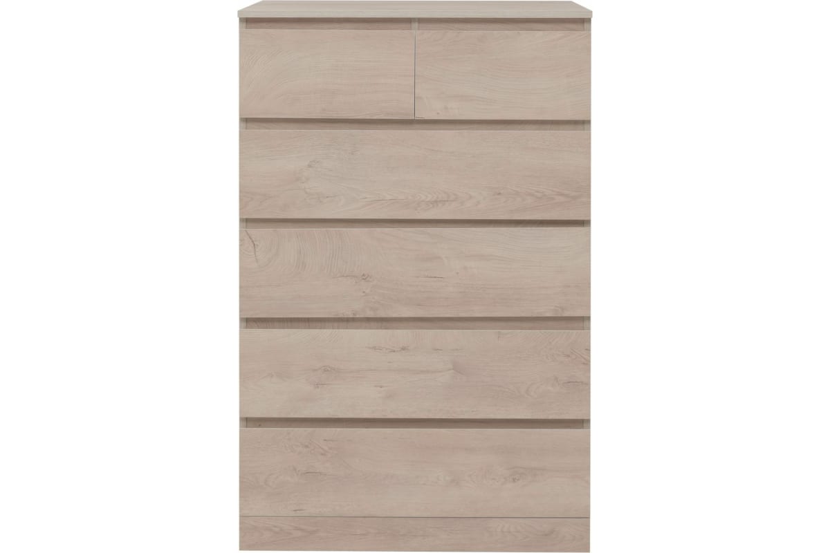 Приобрести aquanet комод сканди 80x48 см, дуб эдгрейн (6 ящиков)
