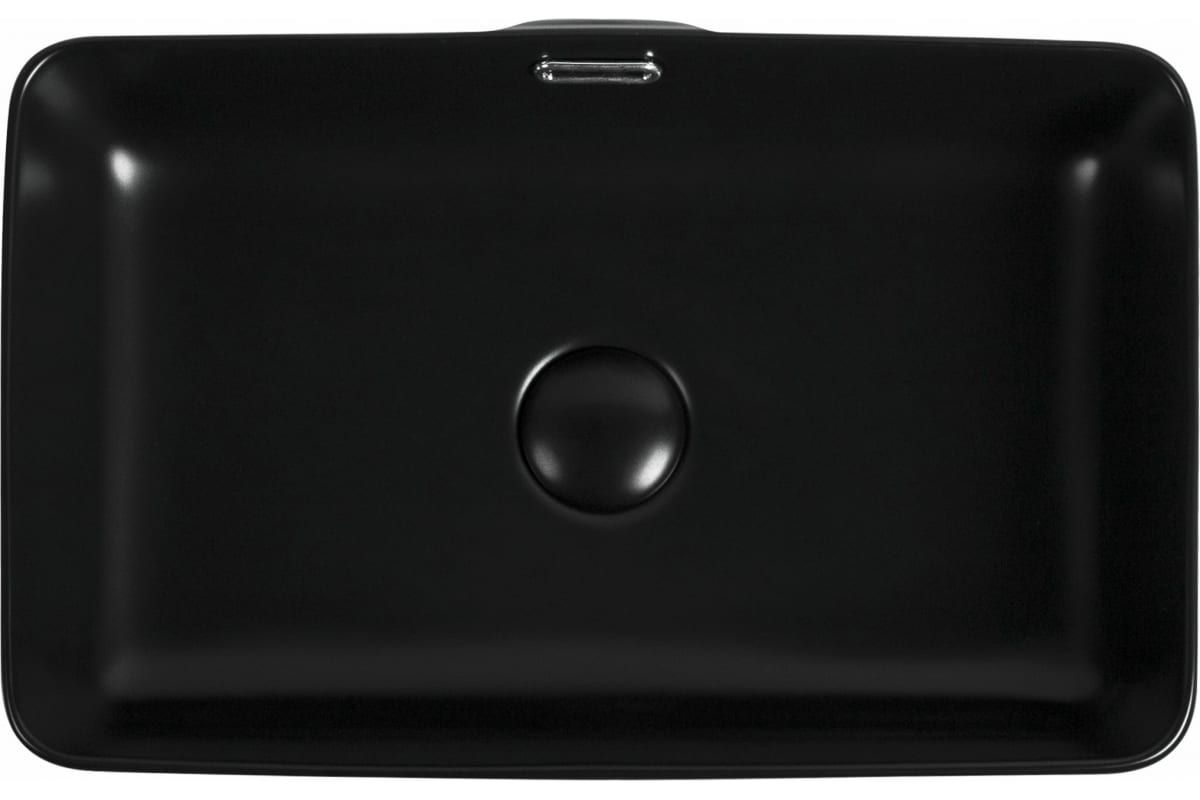 Приобрести aquanet раковина perfect-2-mb 48х31 см, черный матовый