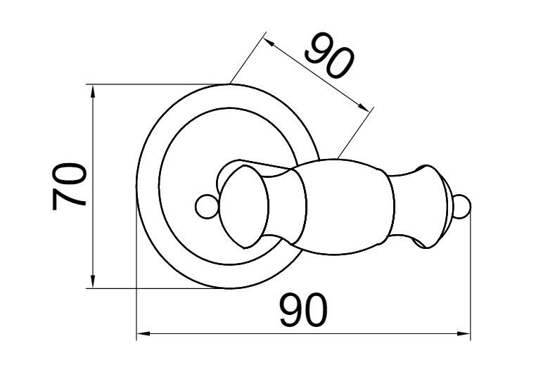 Приобрести boheme крючок для ванной комнаты palazzo, золото 10156