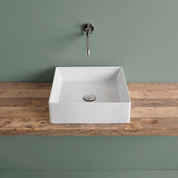 Приобрести mirsant раковина чаша shell-0719 40х40 см, белая ут000041250