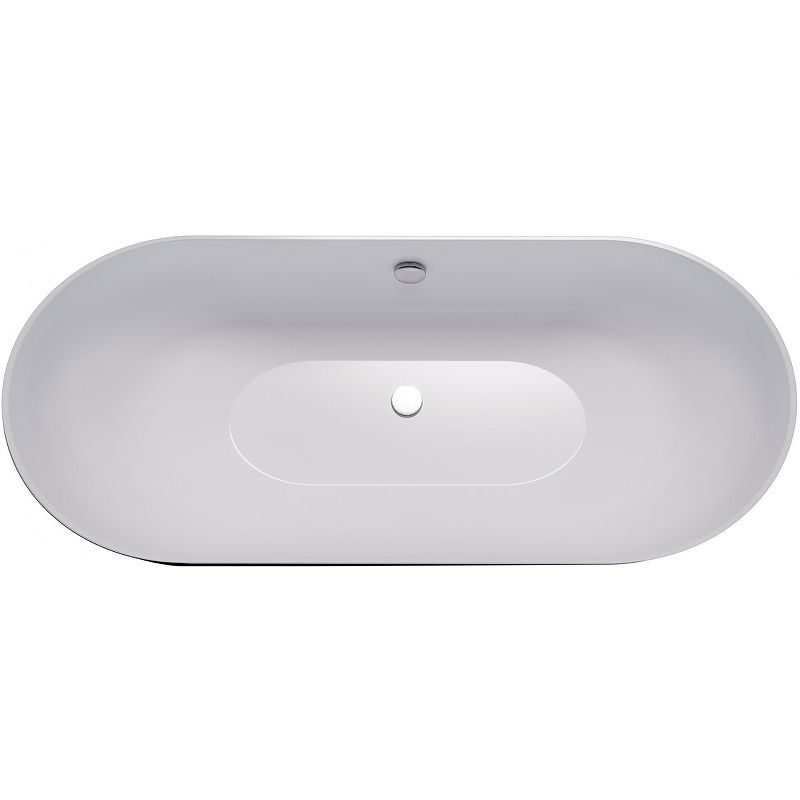 Приобрести grossman отдельностоящая ванна classic 170x80 см, черная матовая gr-2501mbи