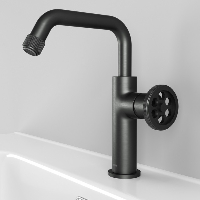 Приобрести iddis смеситель для раковины grange 231мм, высокий, графит gragmr0i01