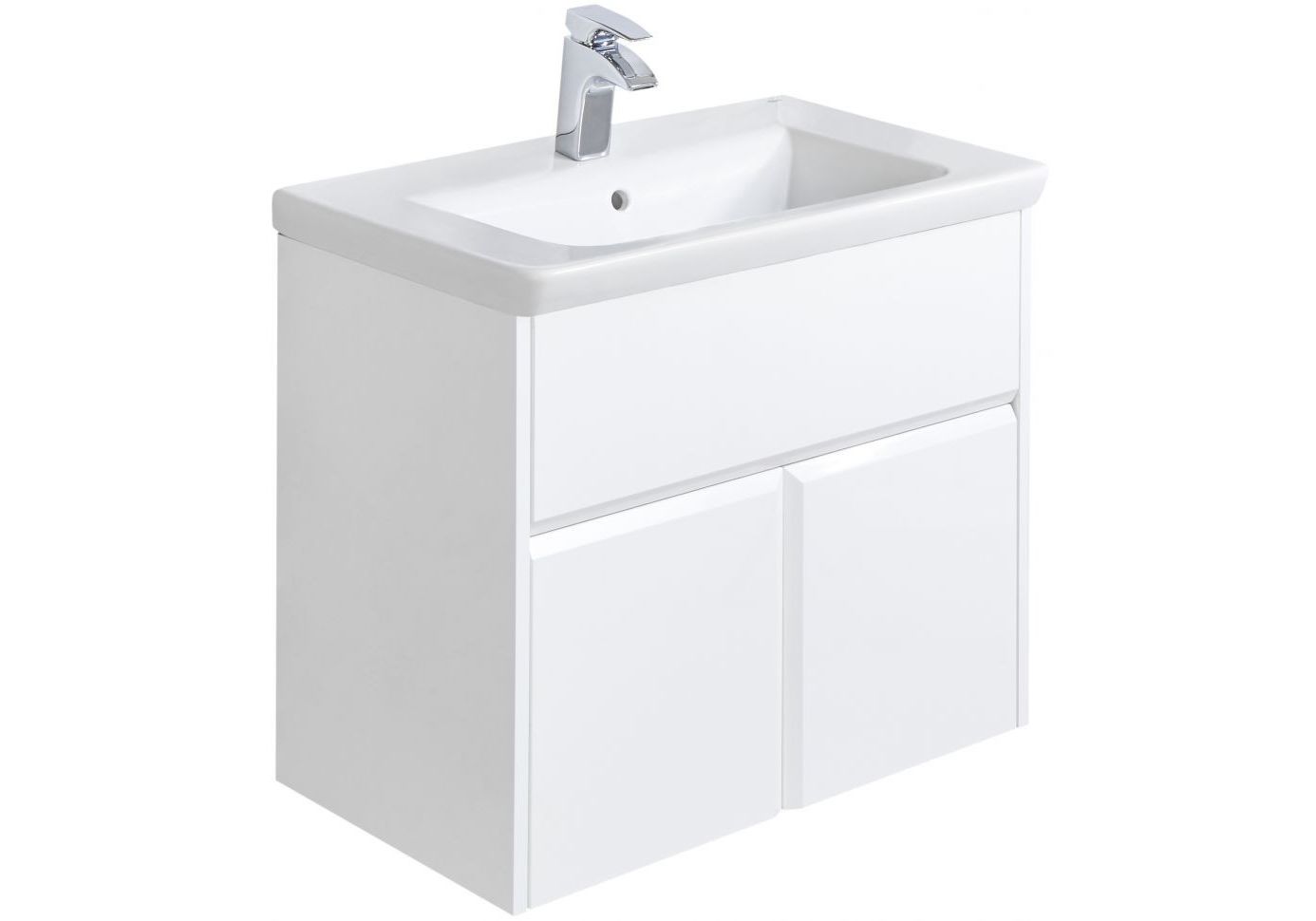 Приобрести тумба подвесная roca up с раковиной 60 см, белый z.ru93.0.301.0; 7.3274.7.200.0