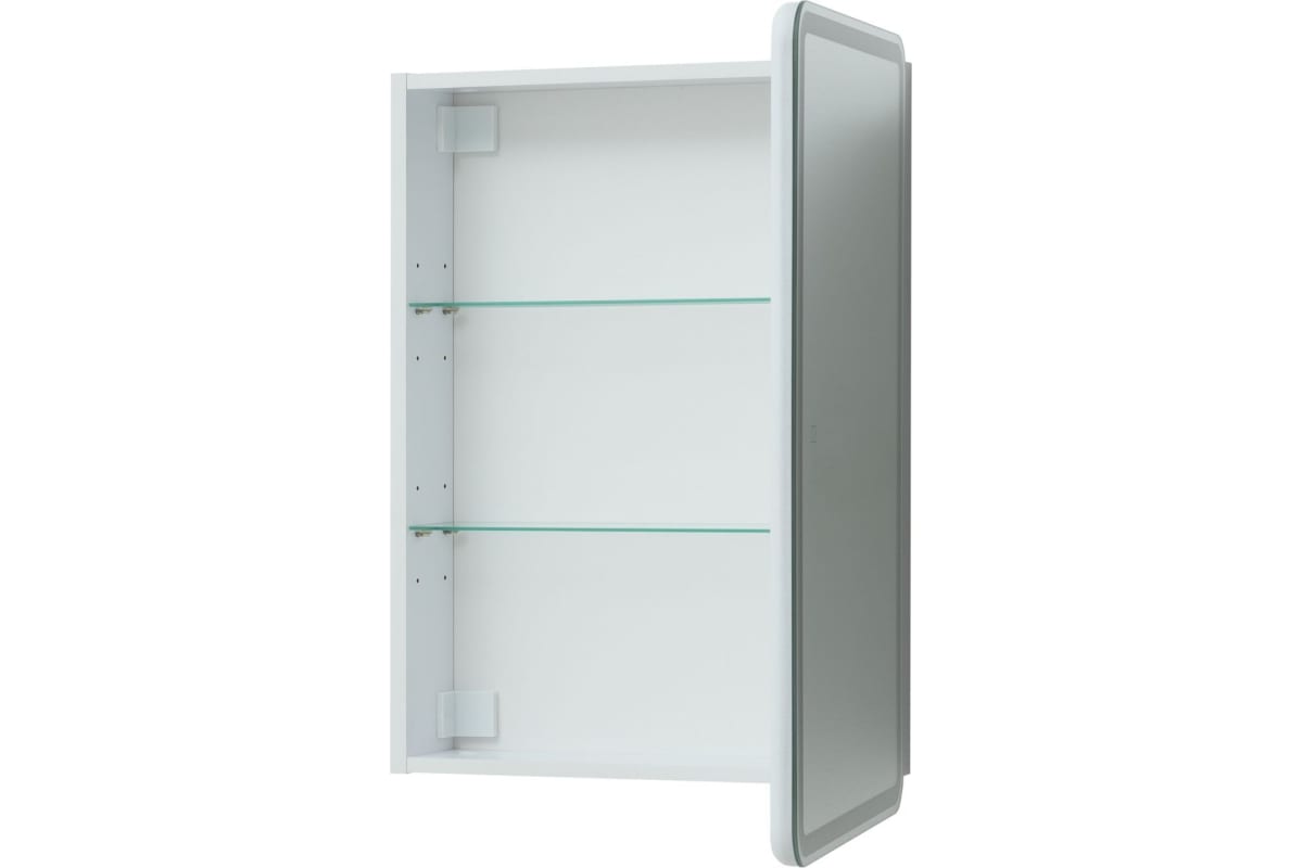 Приобрести aquanet зеркальный шкаф оптима 60 см, с led подсветкой