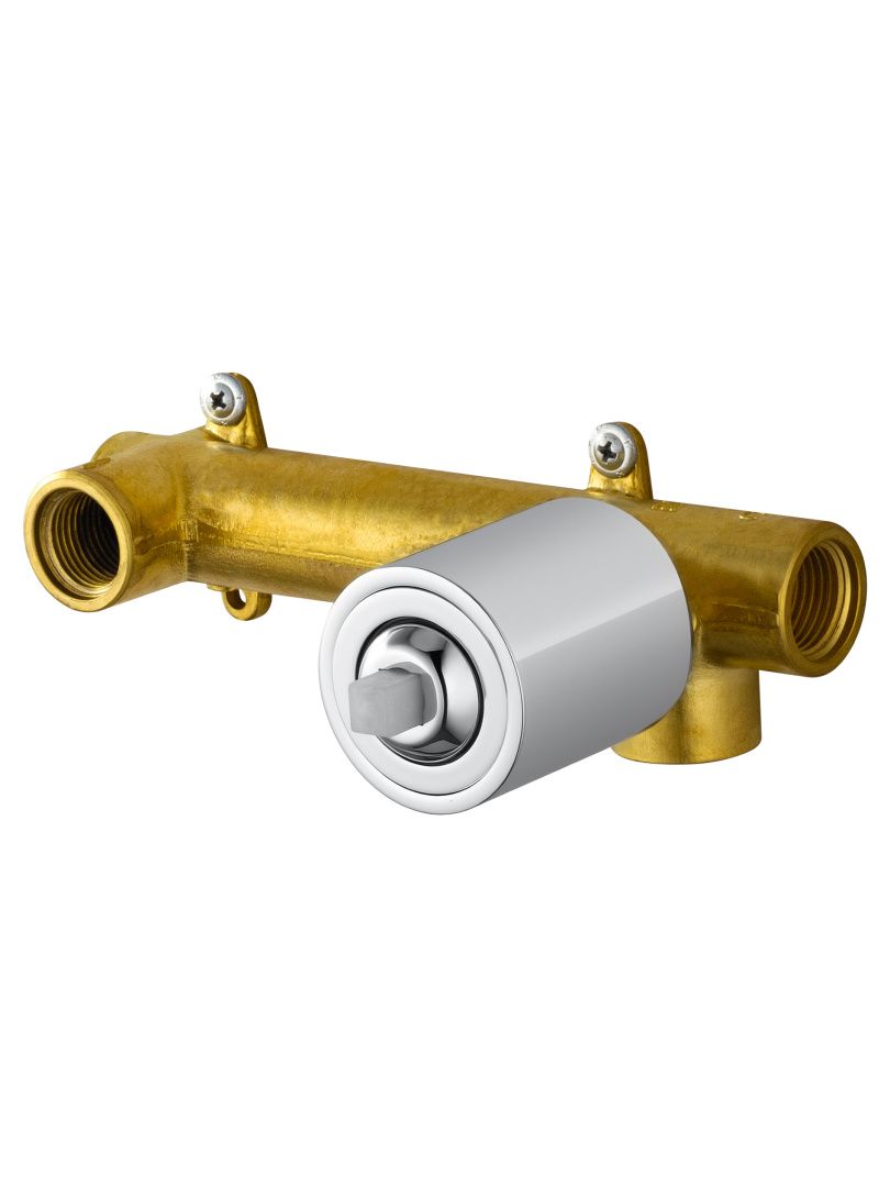 Приобрести смеситель для раковины встраиваемый wonzon & woghand shark, хром (ww-481701-cr)