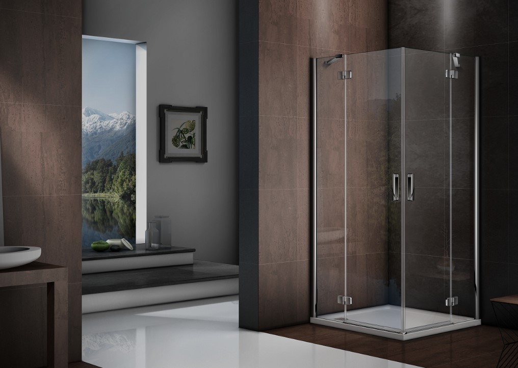 Приобрести bas душевое ограждение saturn cr 1000х1850 мм, хром cr-100-c-ch