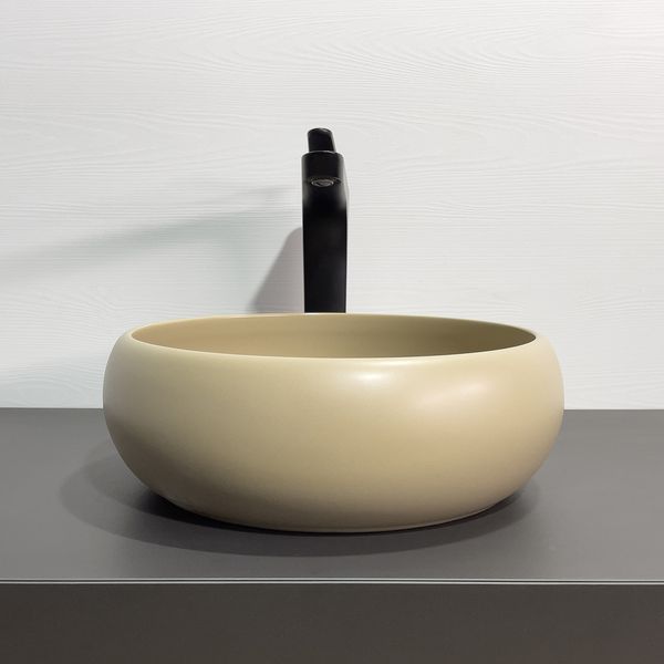 Приобрести comforty раковина 113mc 36х38 см, капучино матовая