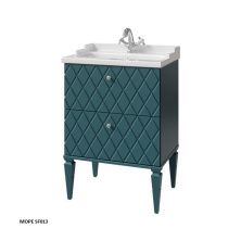 Caprigo Тумба с раковиной ROMA 60 см, море