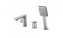 LEMARK Смеситель на борт ванны Bronx, 3 отверстие, хром LM3745GM