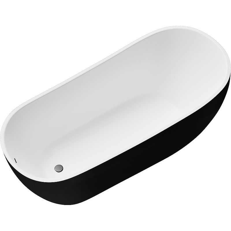 Приобрести grossman отдельностоящая ванна galaxy 170x75 см, черная матовая gr-1403mb