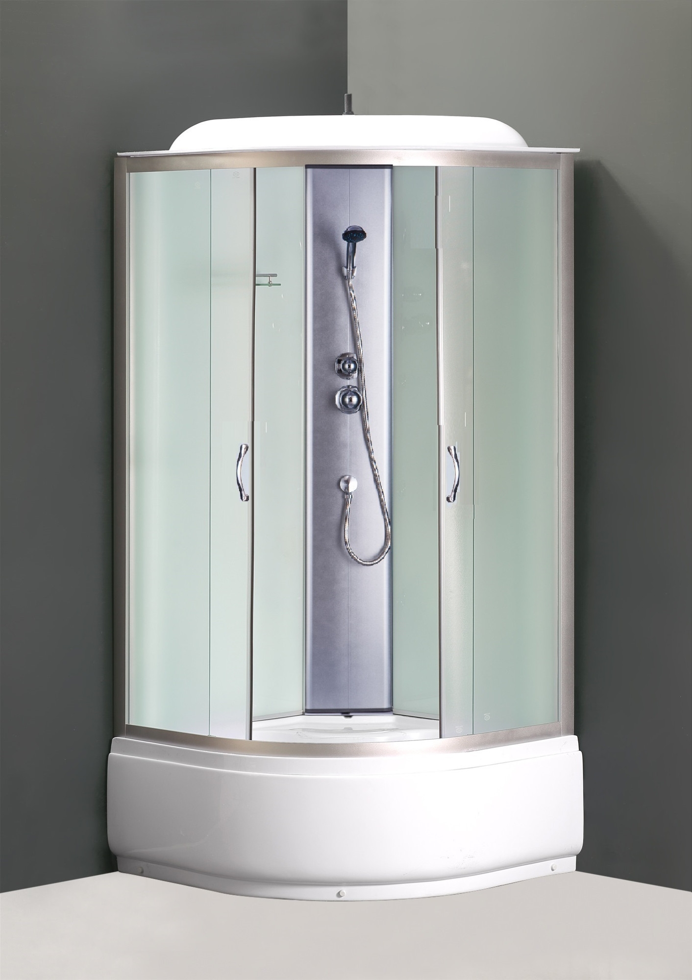 Приобрести loranto душевая кабина cs-6610 f, 100х100х215, поддон 40 см