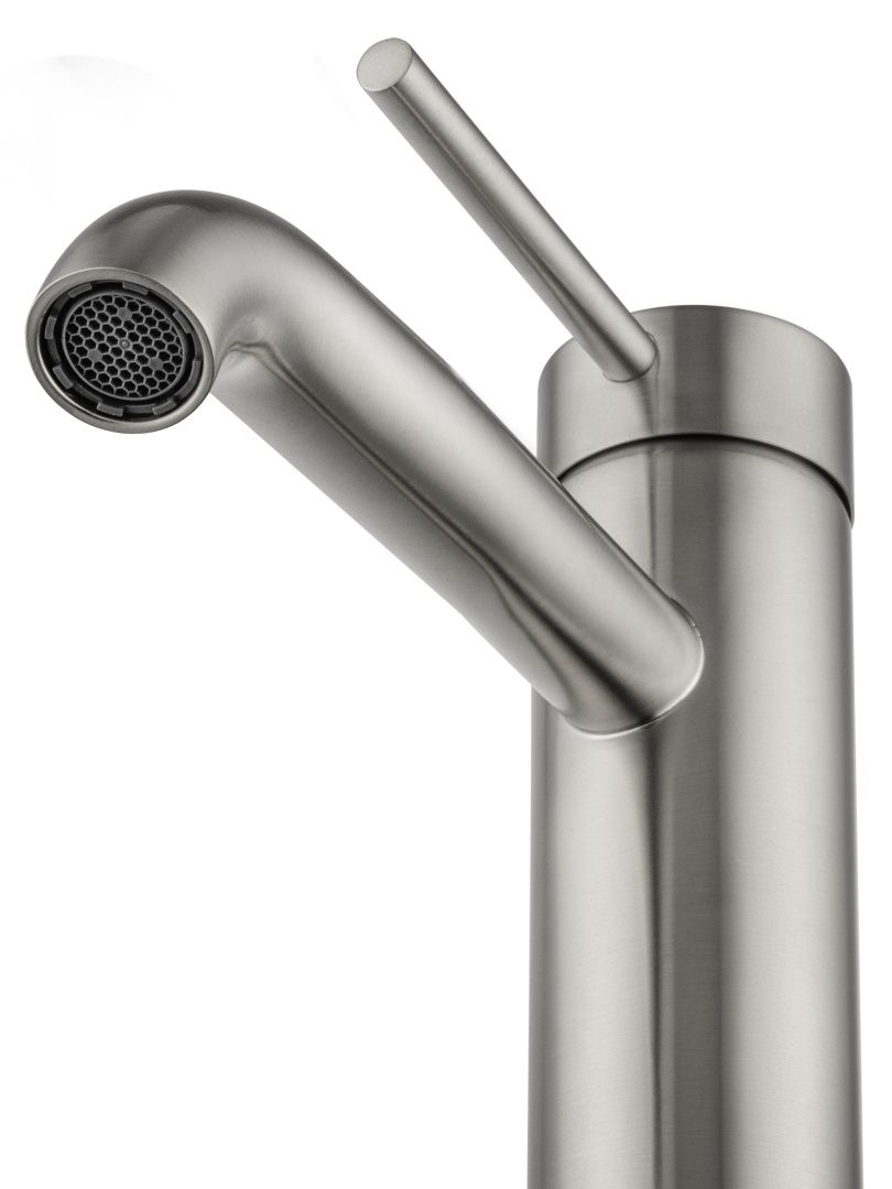 Приобрести смеситель для раковины wonzon & woghand stick, брашированный никель (ww-88139017-bn)