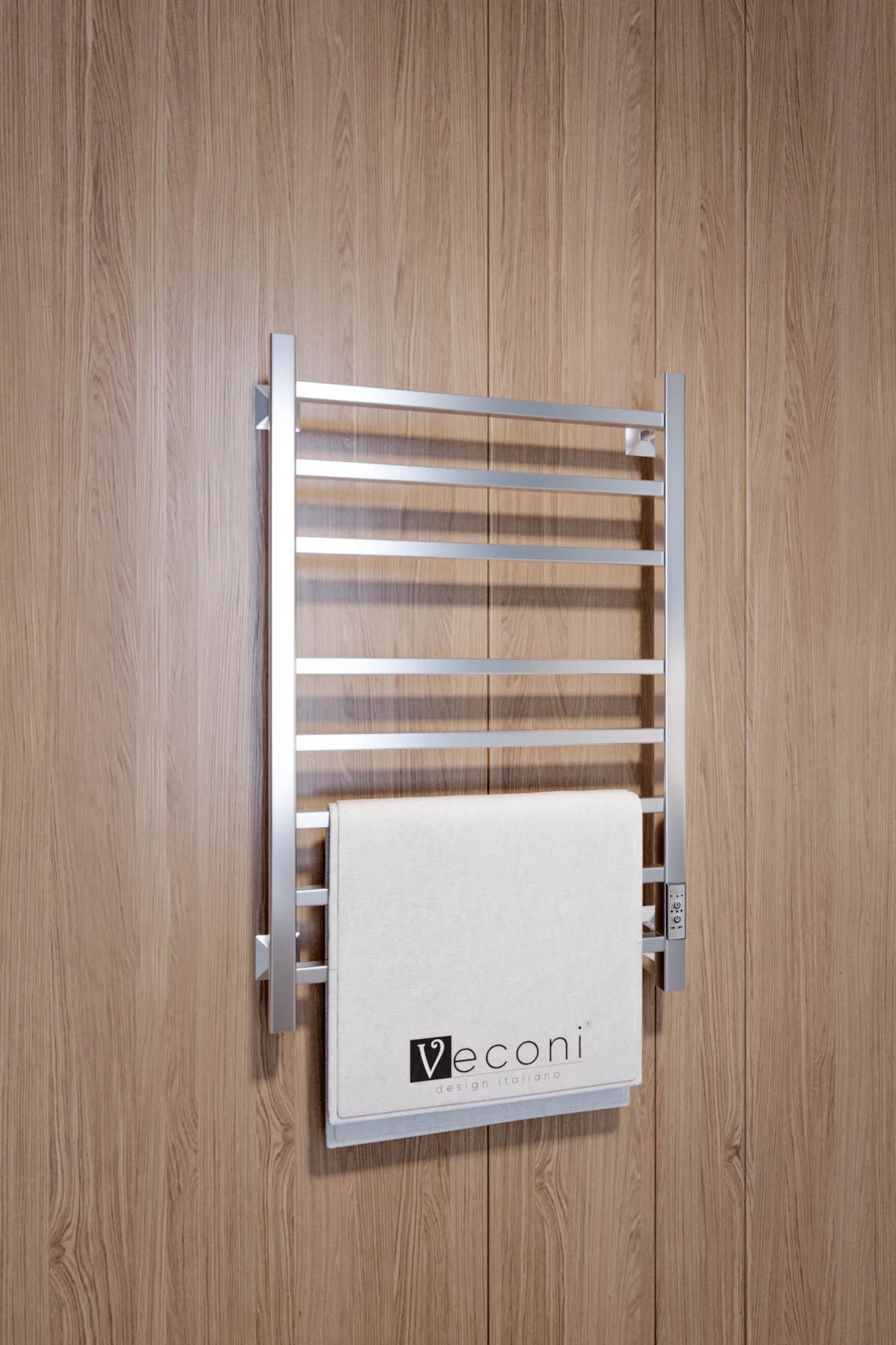 Приобрести veconi полотенцесушитель электрический barro-b 50х80 см, хром b8050ch-b