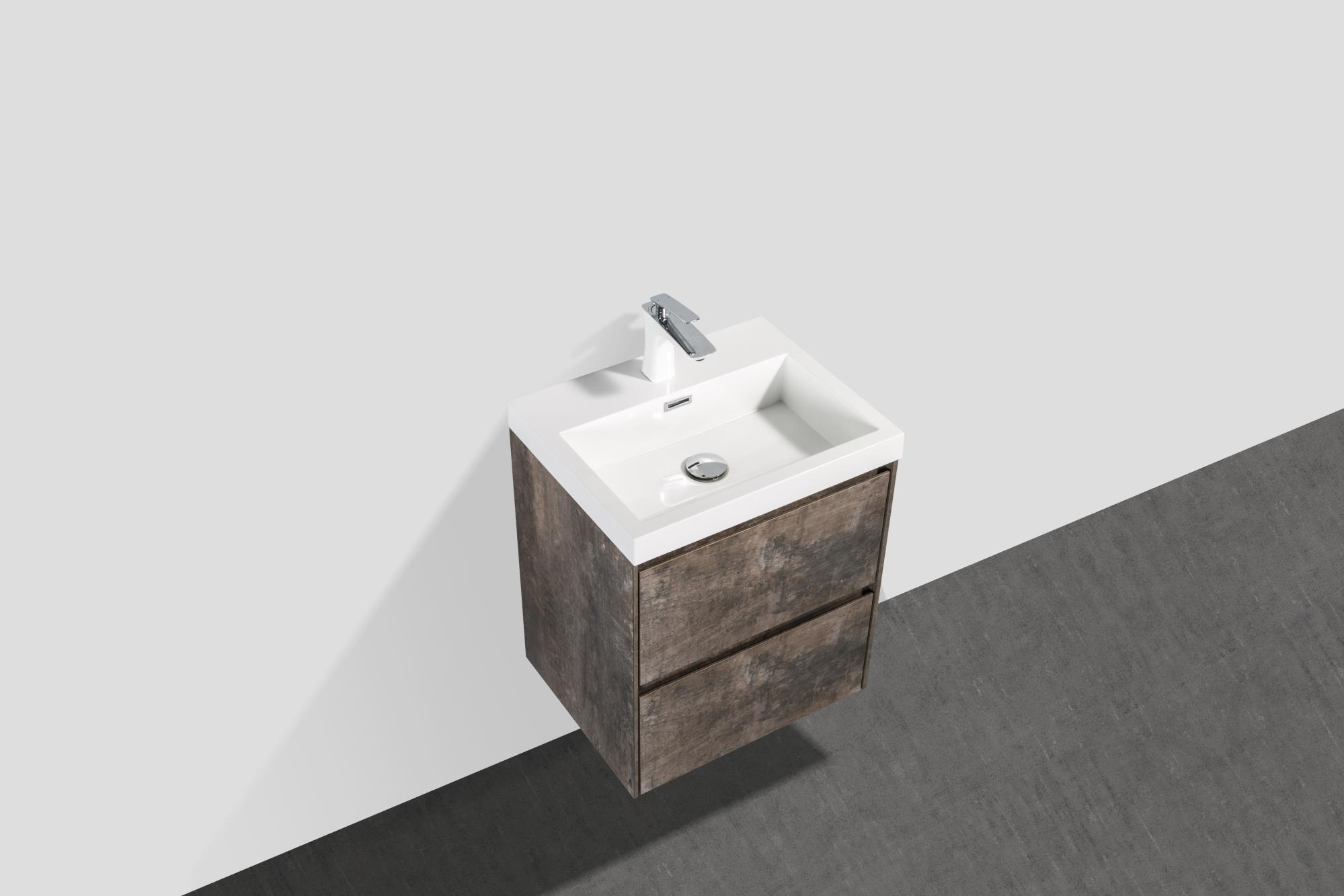 Приобрести belbagno тумба с раковиной pietra mini 50 см, подвесная stone, белая раковина