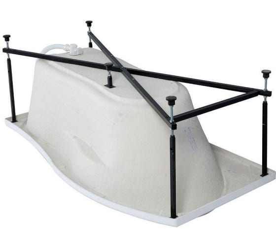 Приобрести aquanet каркас для акриловой ванны, сварной borneo/cariba 170x75 см l/r