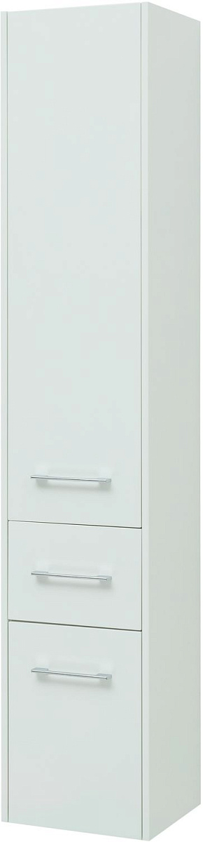 Приобрести aquanet пенал августа белый (ручки хром)