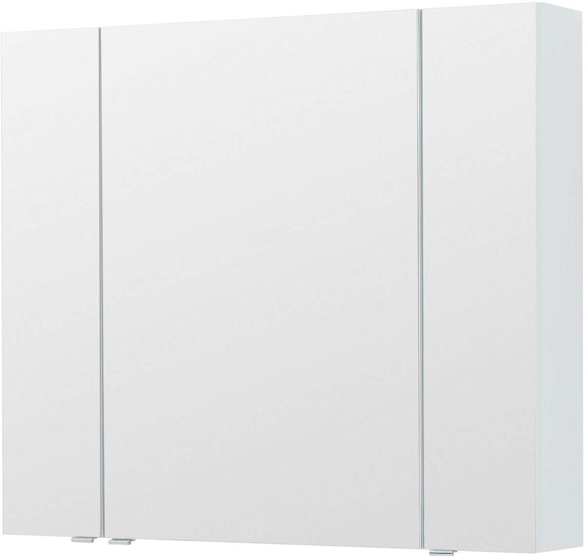 Приобрести aquanet зеркальный шкаф алвита new 100 см, белое матовое