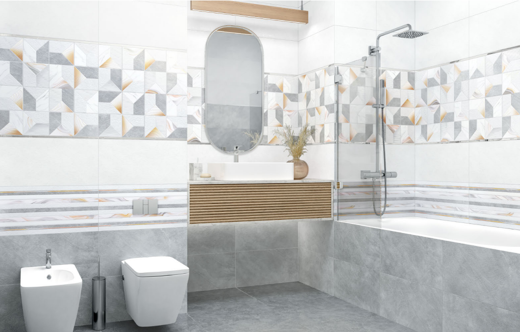 Приобрести плитка настенная new trend blues light 300×600×9 wt36blu15