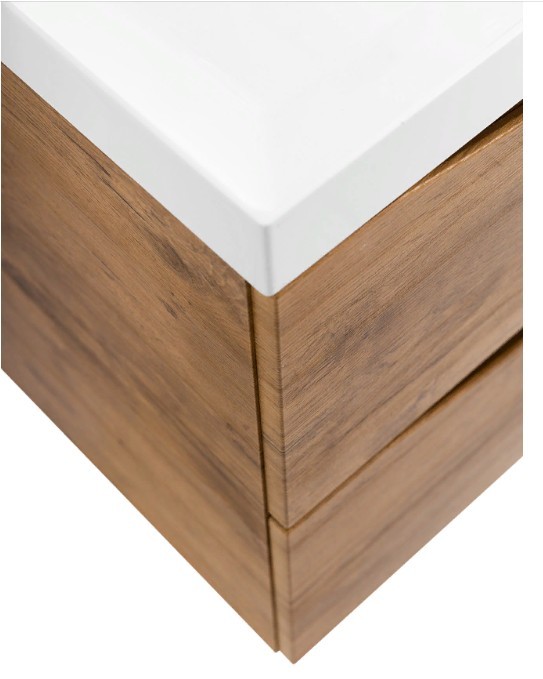 Приобрести тумба подвесная с раковиной belbagno marino-700-2c-so-rn-p 70 см, rovere nature