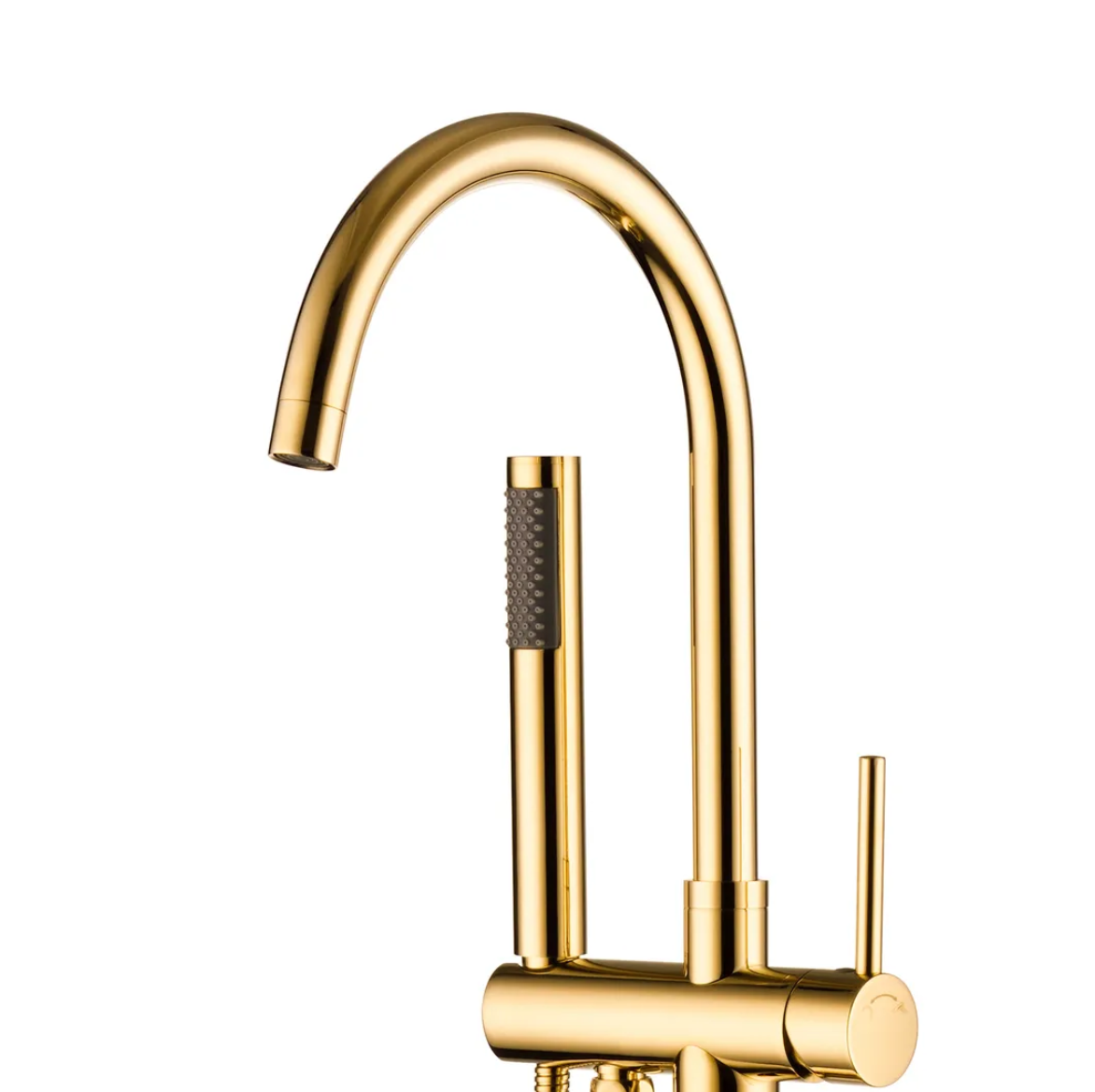 Приобрести grocenberg напольный смеситель для ванны, золото gb900go