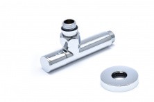 Вентиль запорный угловой LUXON НР-НР 1/2"х1/2" с отражателем LX5101SCH0404 (пара)