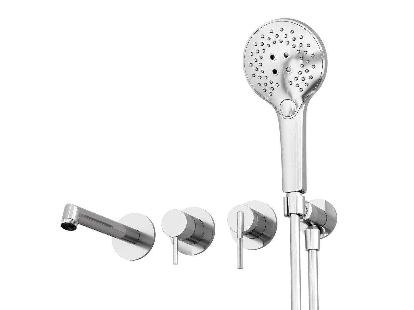 Приобрести hayzburg встраиваемый смеситель для ванны и душа, хром hb-4004-2ch