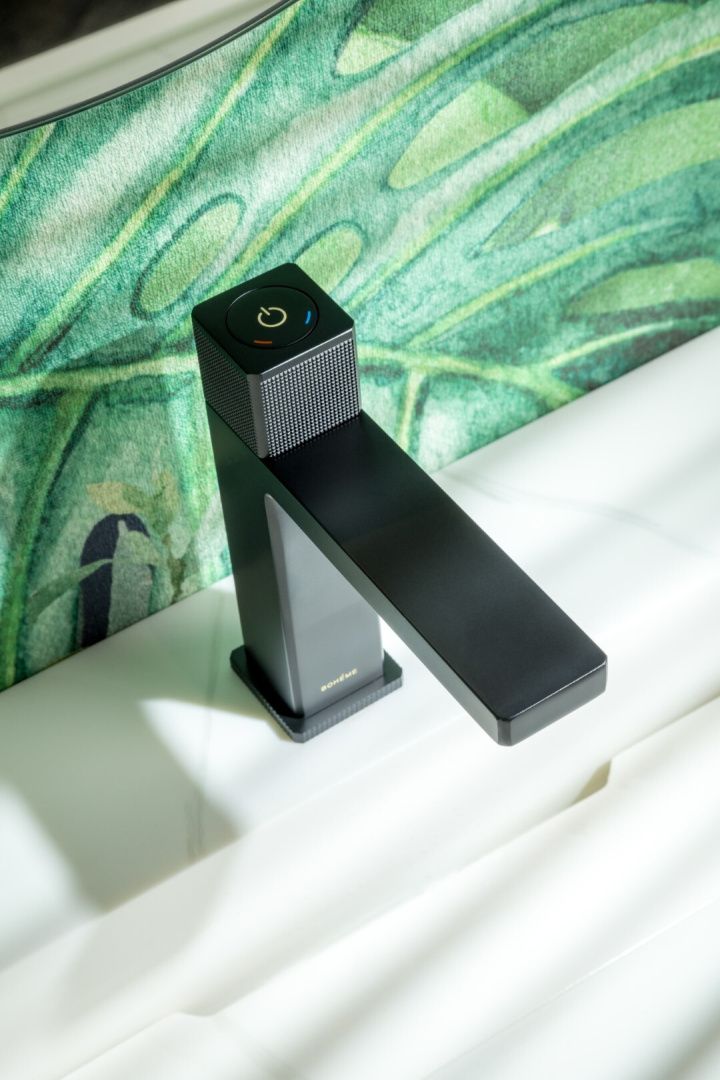 Приобрести boheme смеситель для раковины quad, черный 159-b