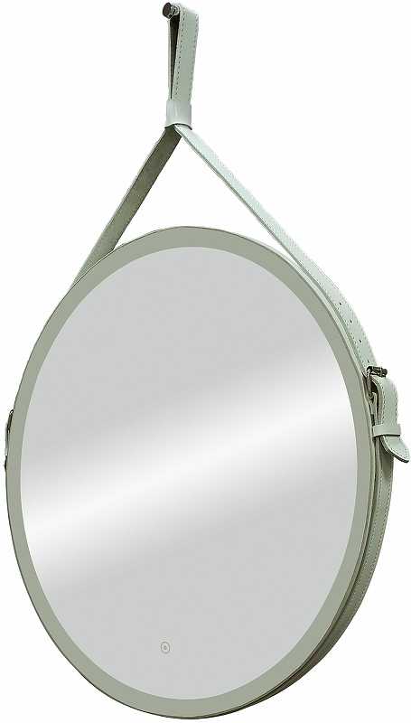 Приобрести continent зеркало с подсветкой millenium white 65х65 см, сенсорный включатель, белое