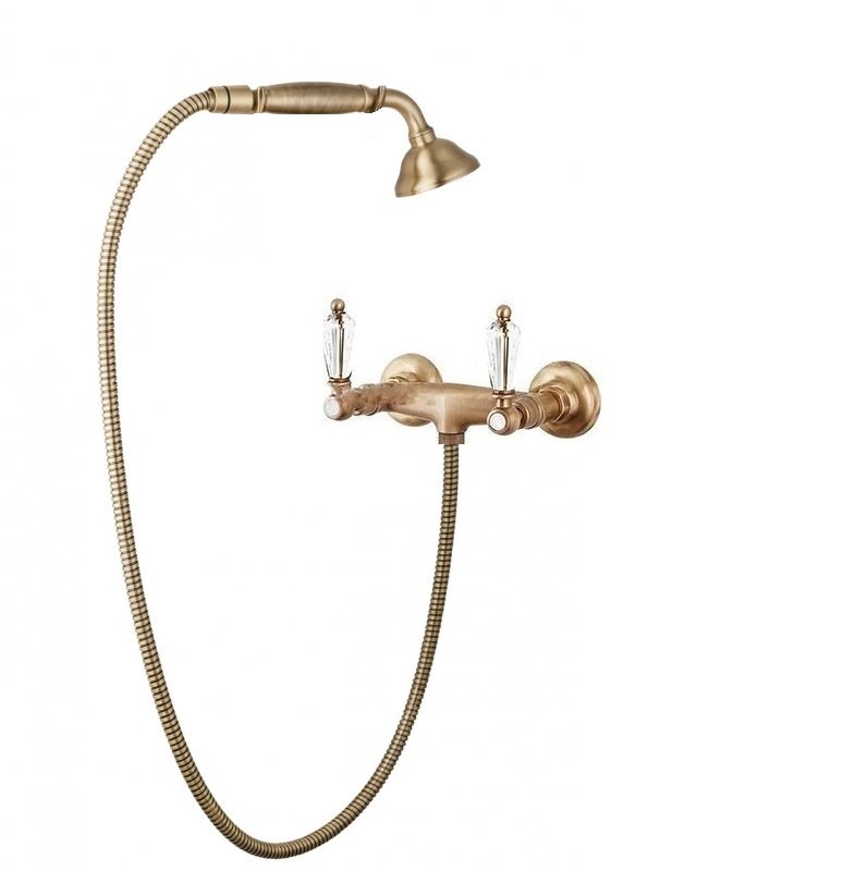 Приобрести cezares смеситель для душа diamond, бронза diamond-d-02-sw
