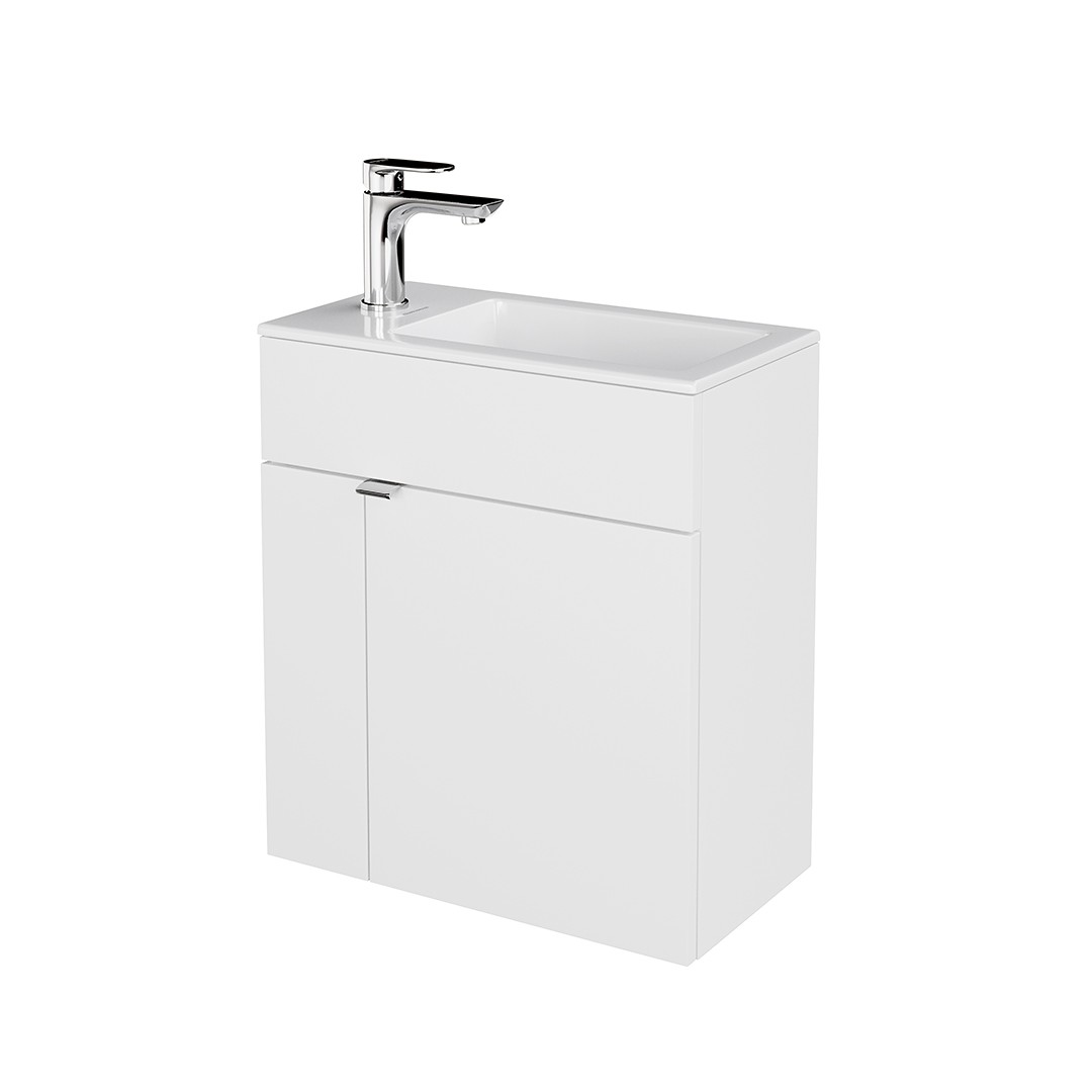Приобрести тумба подвесная с раковиной kerama marazzi lato 50 la.50wht