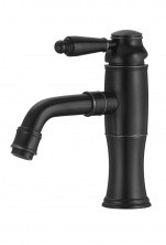 Savol Смеситель для раковины 182мм, черный матовый S-06611H