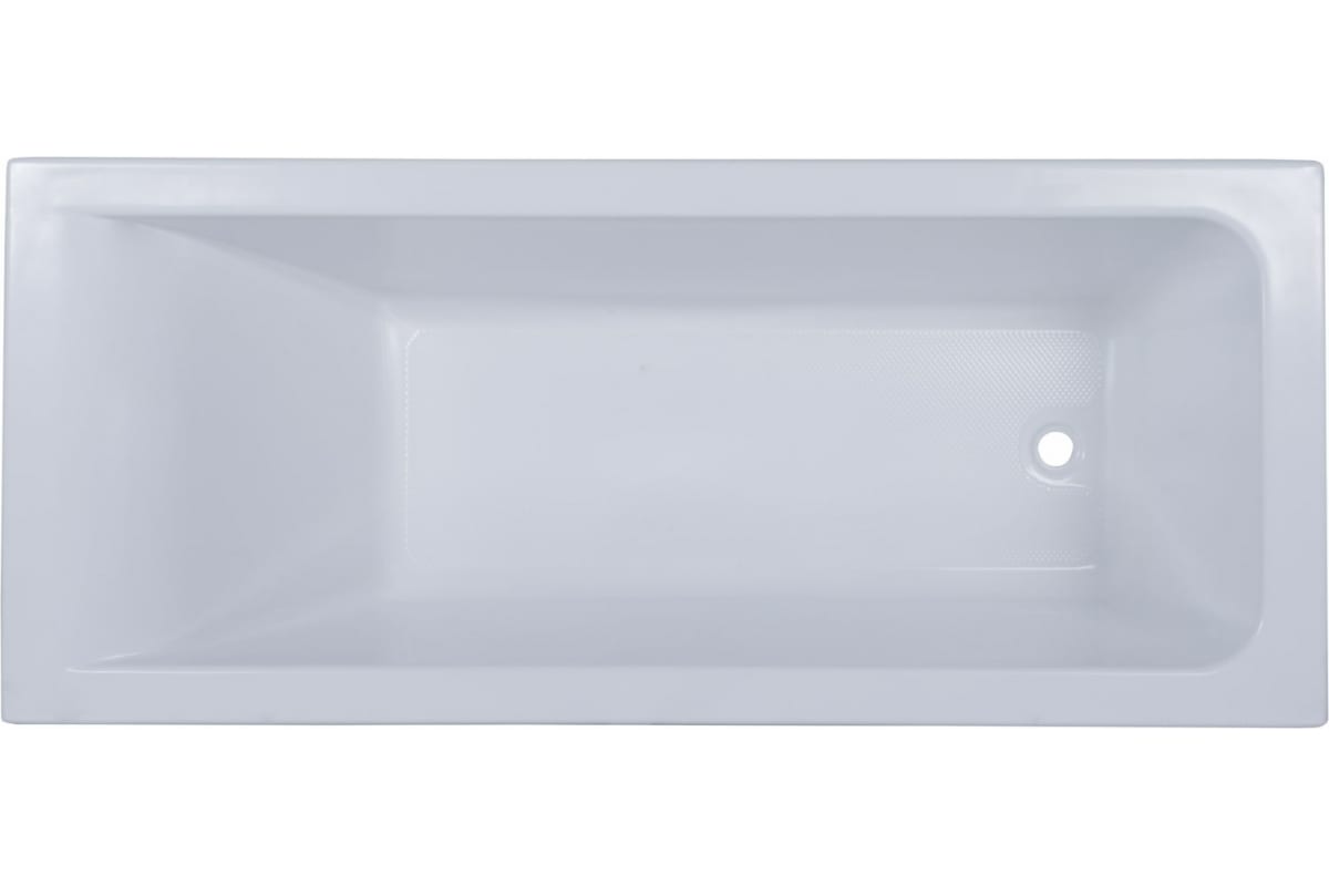 Приобрести aquanet акриловая ванна bright 175x75 см, белая