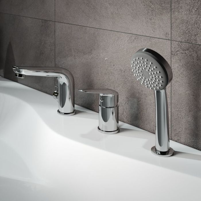 Приобрести iddis смеситель на борт ванны torr, 3 -отверстия, хром torsb30i07